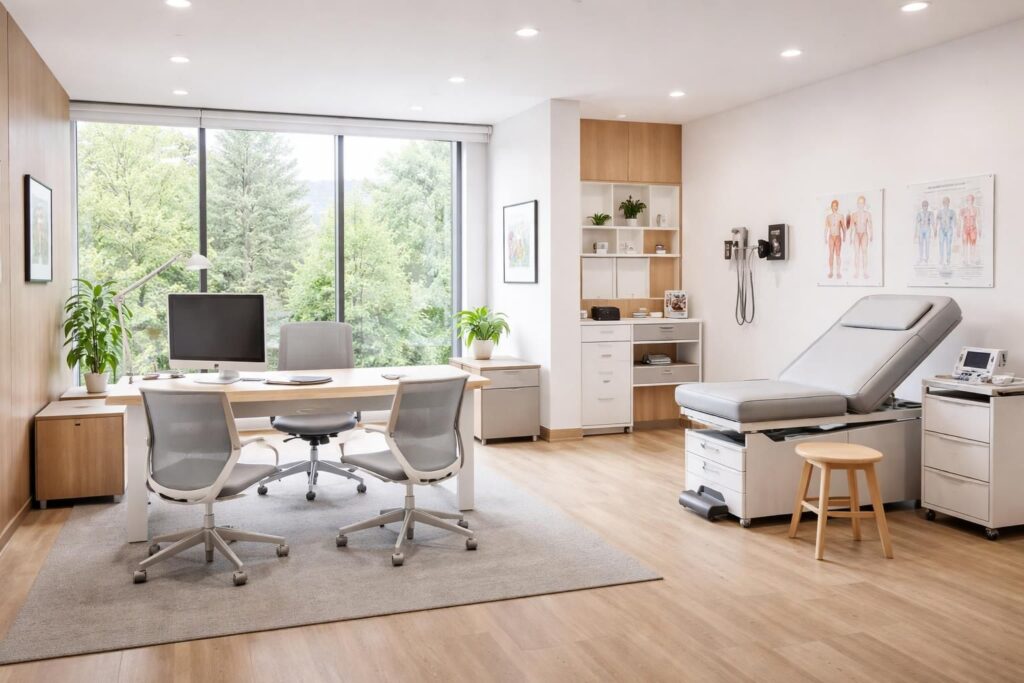 Aménager un cabinet médical moderne avec du mobilier Herman Miller et ...