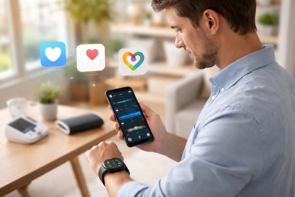 découvrez nos solutions de santé connectée compatibles withings, apple health et google fit pour un suivi médical mobile précis et personnalisé.